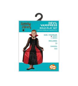 Zestaw dla dzieci Diabelska Wampirzyca 110/120cm