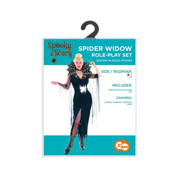 Strój dla dorosłych Pajęcza Wdowa rozm. S