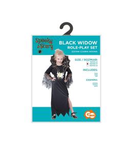 Zestaw dla dzieci Czarna Wdowa rozm. 120/130cm