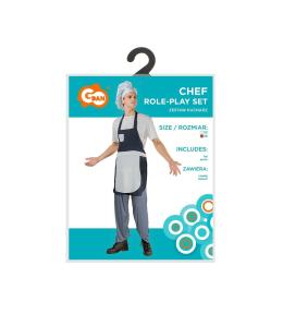 Strój dla dorosłych Kucharz rozm. 56