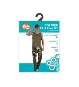 Stój dla dorosłych Żołnierz rozm.56