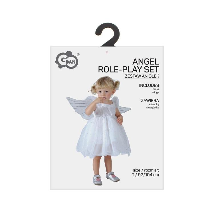 Strój dla dzieci Aniołek rozm. 92/104cm
