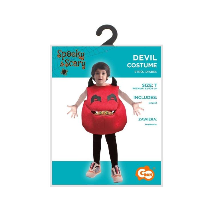 Strój dla dzieci Diabeł (kombinezon) rozm. 92/104