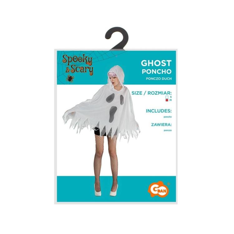 Ponczo dla dorosłych Duch rozm.M