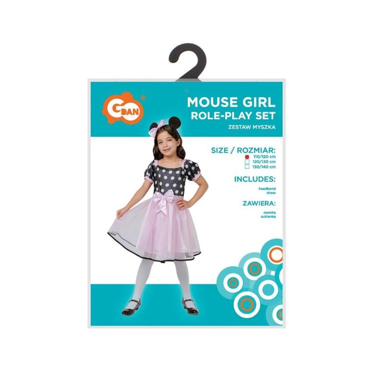 Strój dla dzieci Myszka rozm. 110/120cm