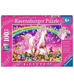 Puzzle XXL 100 Brokatowy koń