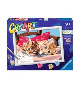 CreArt dla dzieci: Dwa słodkie kotki