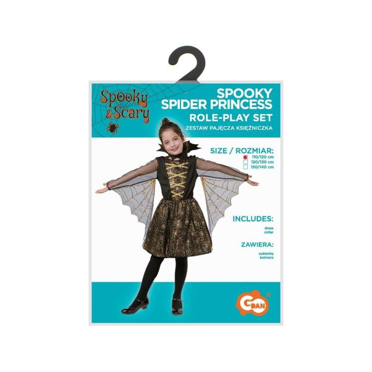 Strój dla dzieci Pajęcza Księżniczka rozm. 110/120