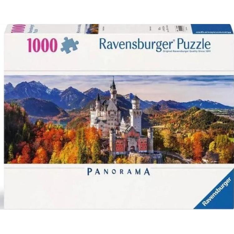 Puzzle 1000 panoramiczne Zamek Neuschwanstein