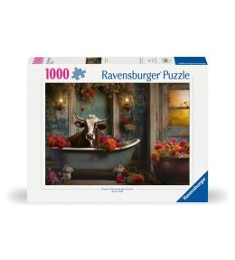 Puzzle 1000 Krowa w kąpieli