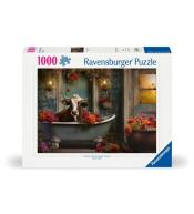 Puzzle 1000 Krowa w kąpieli