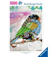 Puzzle 2D: Zakręcony ptak 1000el