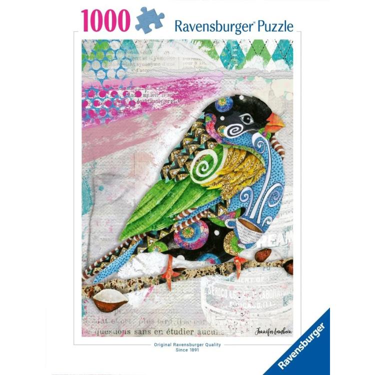 Puzzle 2D: Zakręcony ptak 1000el