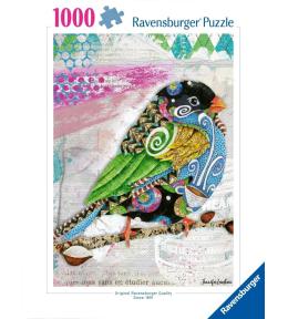 Puzzle 2D: Zakręcony ptak 1000el