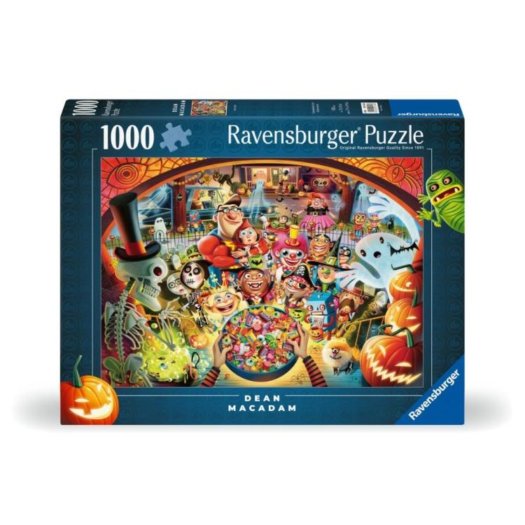 Puzzle 2D: Cukierek albo psikus 1000el
