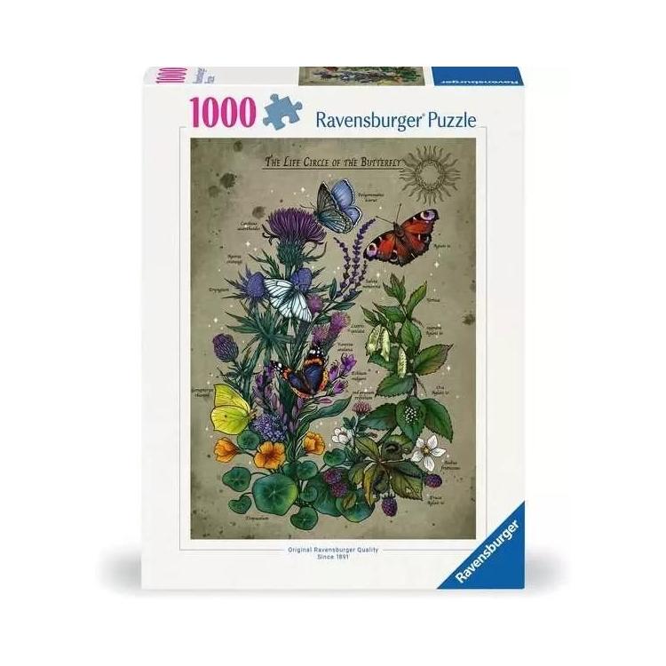 Puzzle 1000 Cykl życia motyla