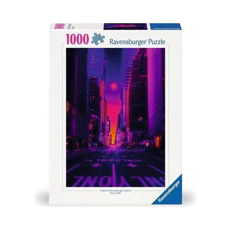 Puzzle 1000 Neony w Nowym Yorku