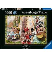 Puzzle 1000 Disney Classics Wakacje Miki i Mini