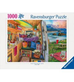 Puzzle 1000 Widok z kampera