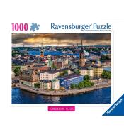 Puzzle 1000 Skandynawskie miasto widok