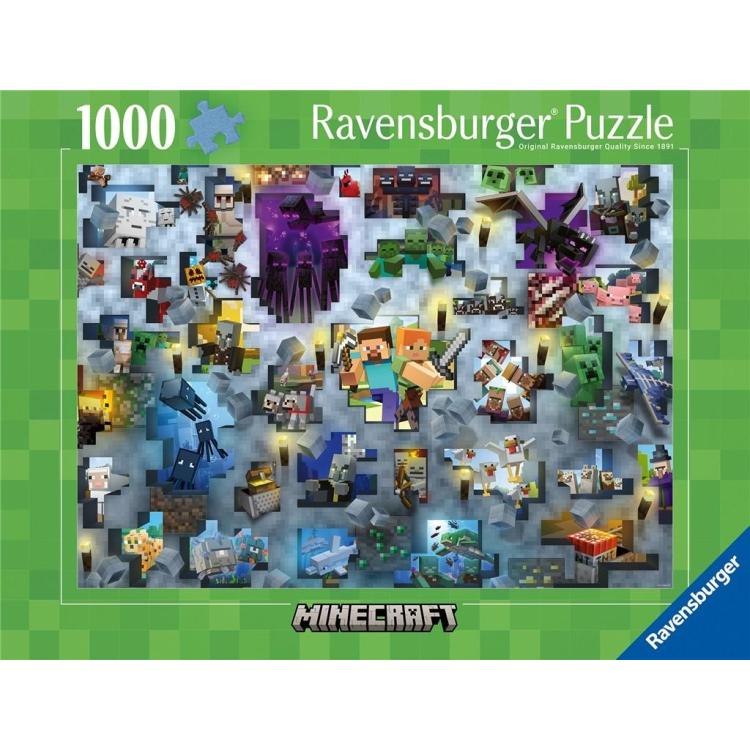 Puzzle 1000 Challenge. Minecraft