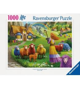 Puzzle 1000 Kolorowa wełna
