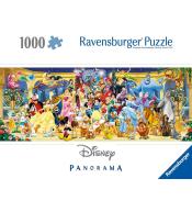 Puzzle 1000 Panorama Postacie Disney