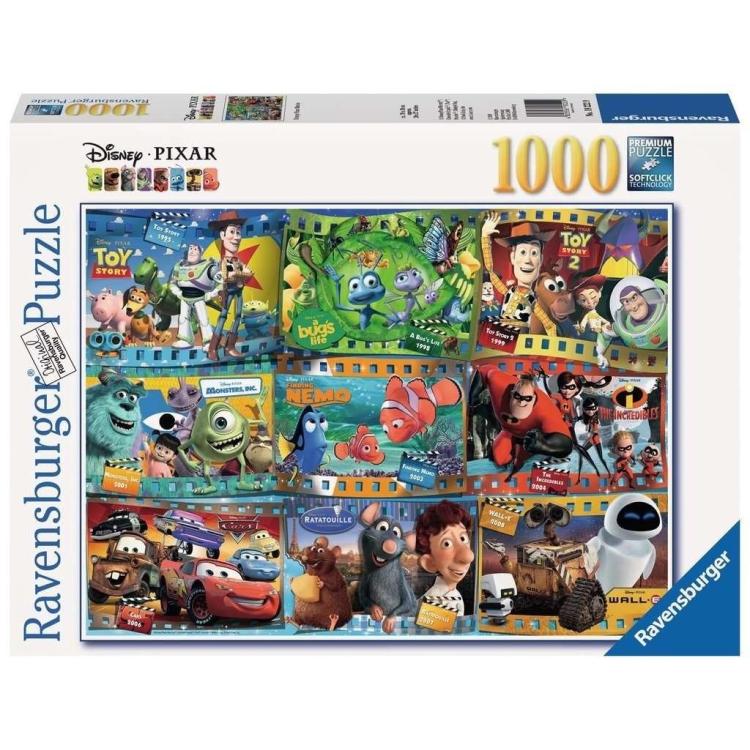 Puzzle 1000 Filmy Disney Pixar