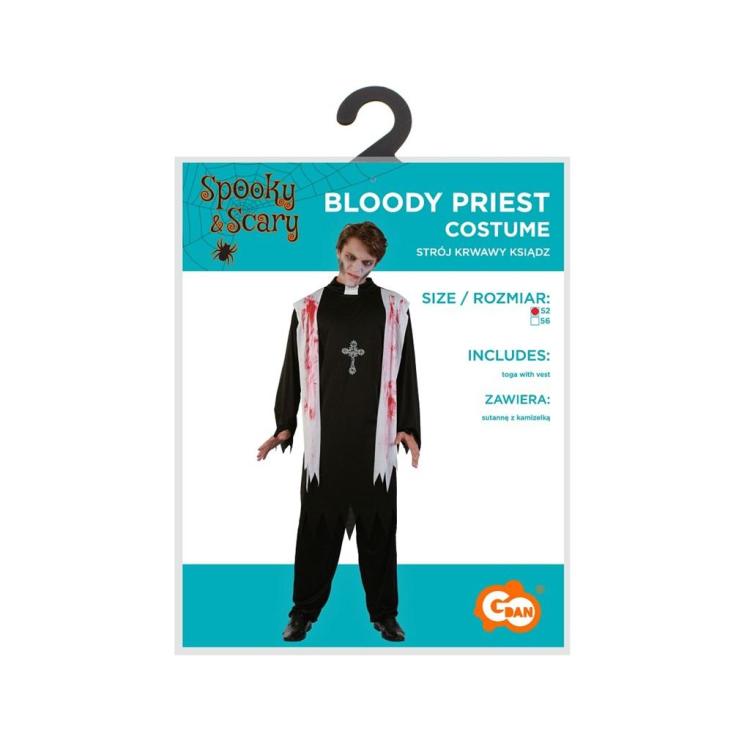 Strój dla dorosłych Krwawy Ksiądz rozm. 52