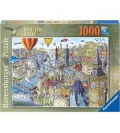 Puzzle 1000 Wokół Wysp Brytyjskich