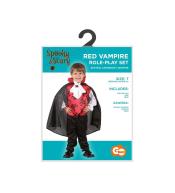 Zestaw dla dzieci Czerwony Wampir rozm. 92/104cm