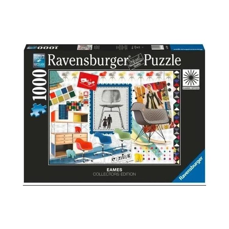 Puzzle 1000 Eames Design Classics Krzesła