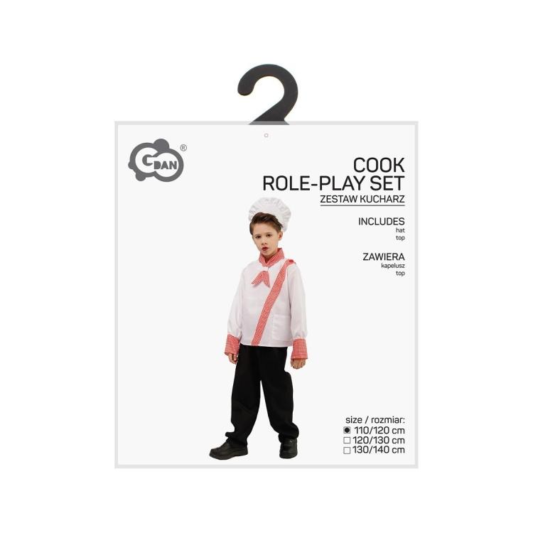Strój dla dzieci Kucharz 110/120cm