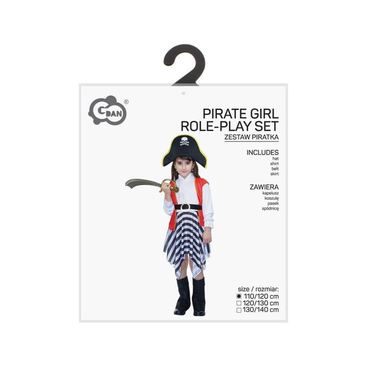 Strój dla dzieci Piratka 110/120cm