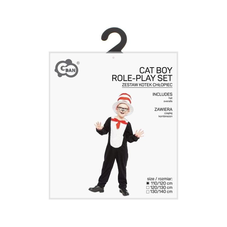 Strój dla dzieci Kotek chłopiec 110/120cm