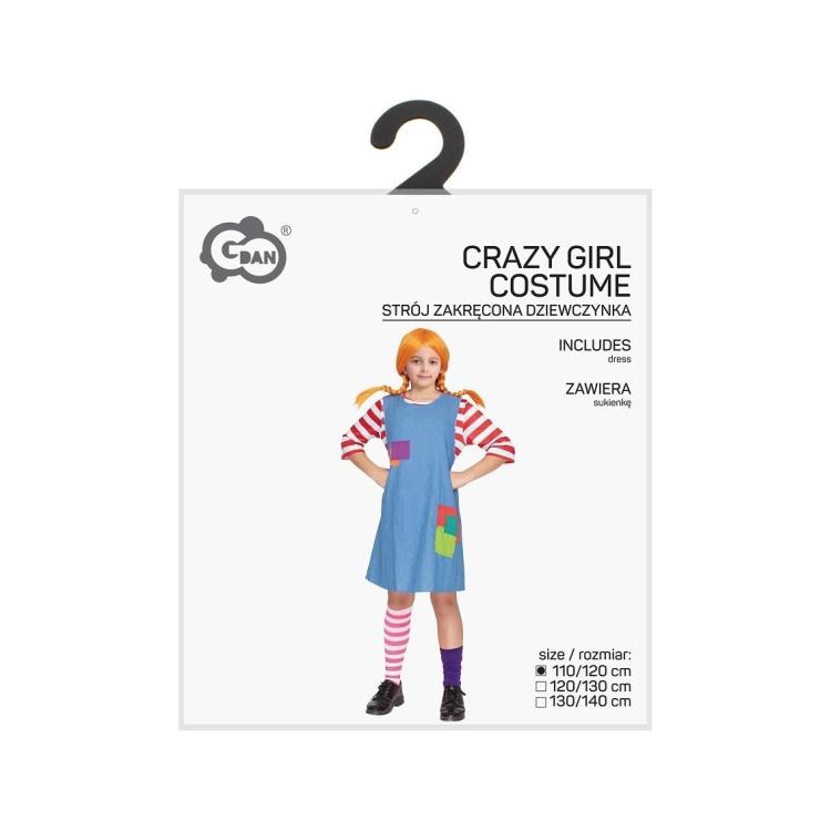 Strój dla dzieci Zakręcona Dziewczynka 110/120 cm