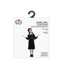 Strój dla dzieci Mroczna Dziewczyna 130/140cm