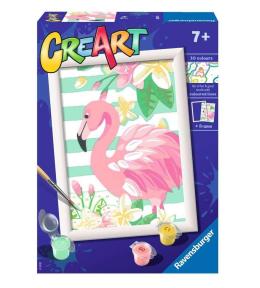 CreArt dla dzieci: Różowy flaming