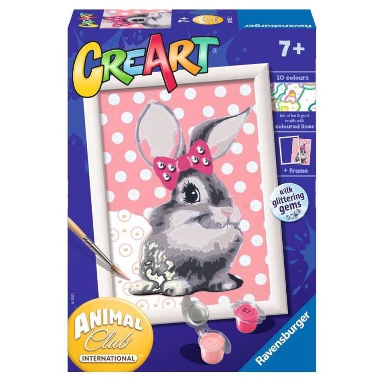 CreArt dla dzieci: Słodki króliczek