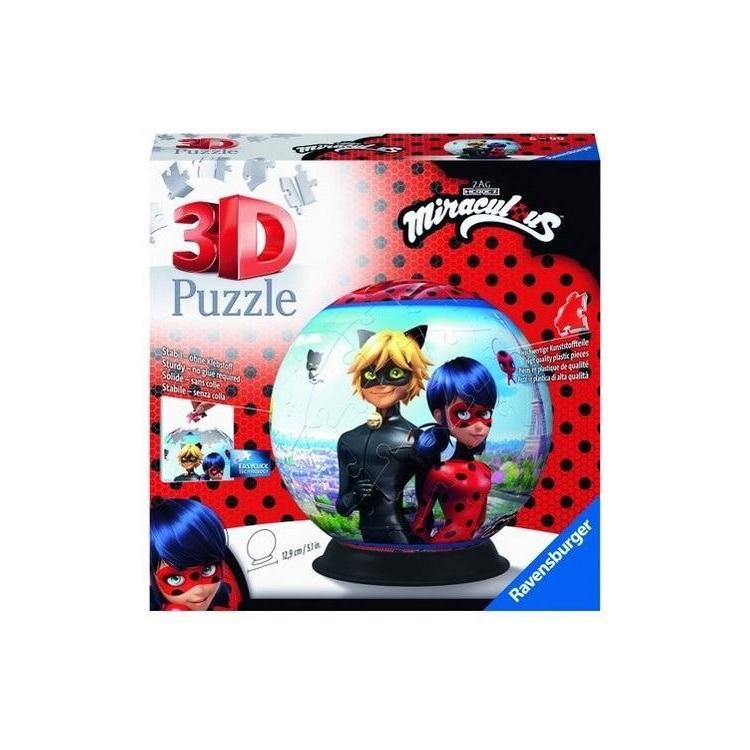Puzzle 3D 72 Kula: Miraculous