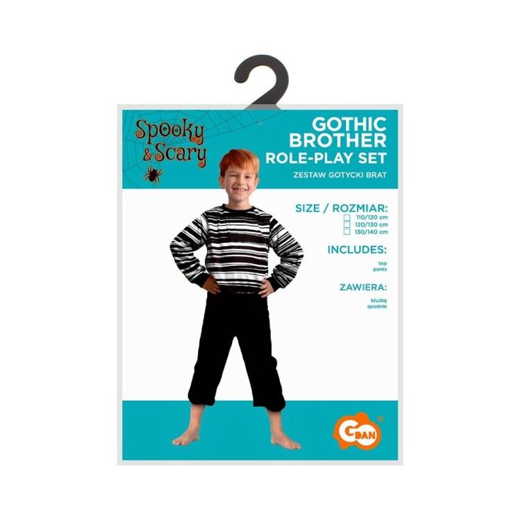 Strój gotycki brat rozm. 120/130cm
