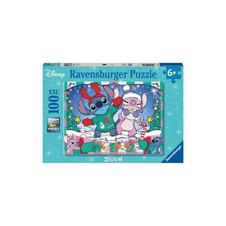 Puzzle 100 Disney Stitch Święta
