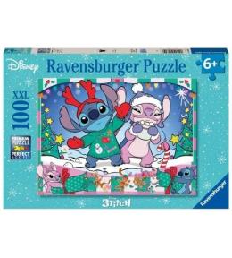 Puzzle 100 Disney Stitch Święta
