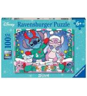 Puzzle 100 Disney Stitch Święta