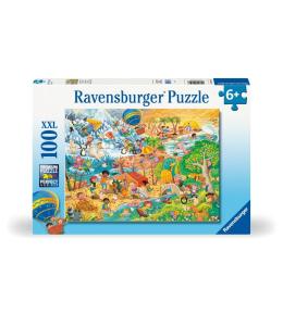 Puzzle dla dzieci 2D: 4 pory roku 100el