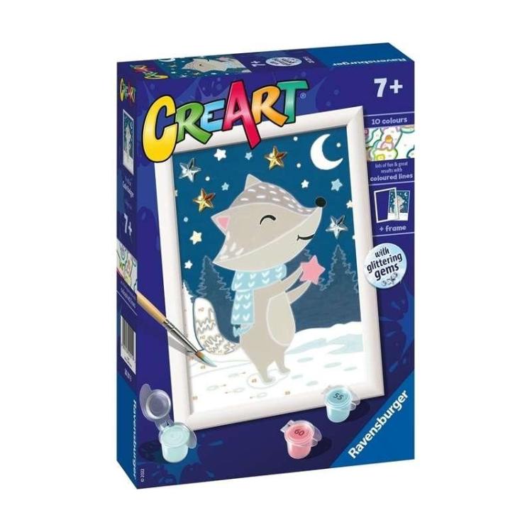 CreArt dla dzieci: Borsuk wśród gwiazd