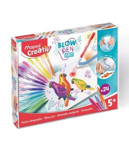 Flamastry dmuchane 24 kolory MAPED CREATIV