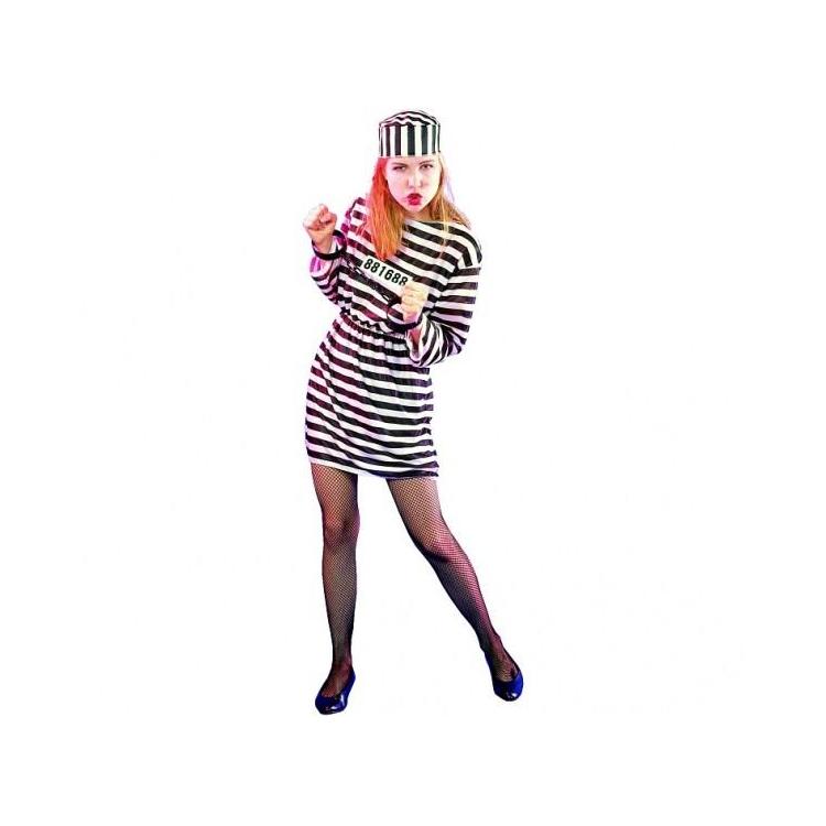 Strój więźniarki rozm. uniwersalny 87cm