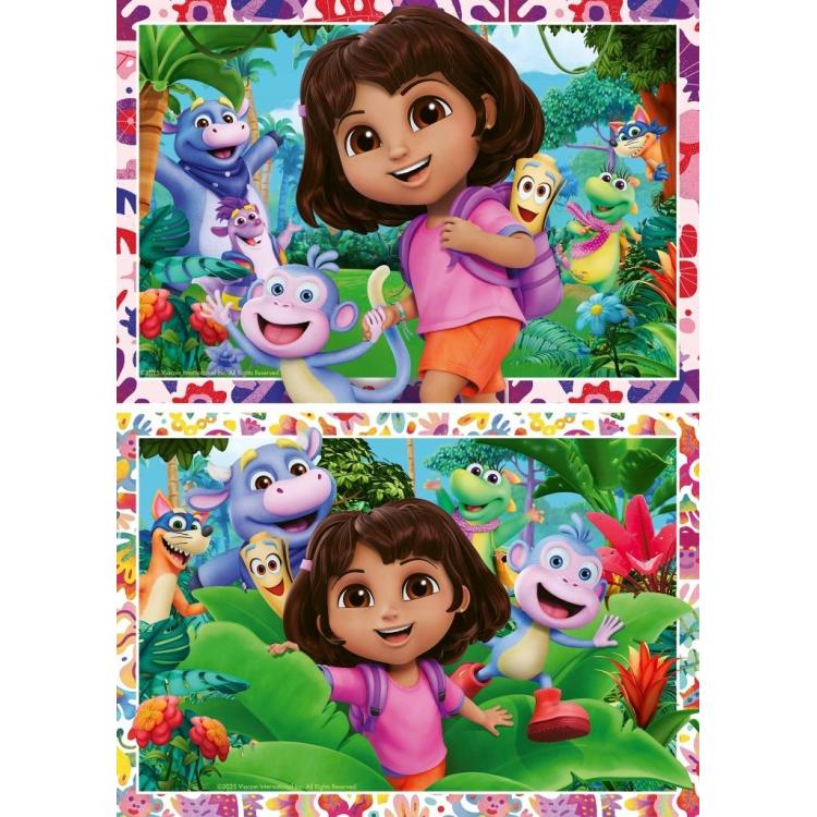 Puzzle dla dzieci 2D: Dora 2x24el
