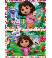 Puzzle dla dzieci 2D: Dora 2x24el